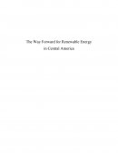 The Way Forward for Renewable Energy