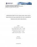 DIMENSIONAMENTO DE UM REATOR TUBULAR DE POLIETILENO PARA GERAÇÃO DE GÁS A PARTIR DE RESÍDUOS SÓLIDOS ORGÂNICOS