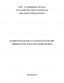 OS DIREITOS HUMANOS NA CONSTITUIÇÃO DE 1988: ABORDAGEM DE TEMAS SOCIAIS BRASILEIROS