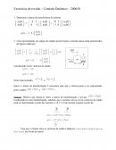 Exercício de Revisão Controle Dinâmico - Anhanguera 4°B