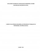 O impacto da ofensiva neoliberal no processo de trabalho do profissional de serviço social
