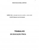 Trabalho de Educação fisica