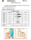 Calendário vacinal