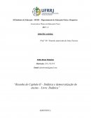 Resenha Capítulo II - Libâneo - Livro Didática