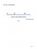 Controle Estatistico de processos