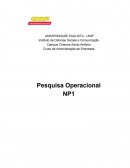 Pesquisa Operacional