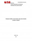 PESQUISA SOBRE LEI DE HOOKE, ANALOGIA DE MOHR, FLEXAO E TORÇÃO