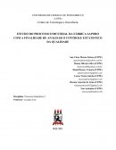 Análise do Processo produtivo de uma industria produtora de papel higiênico