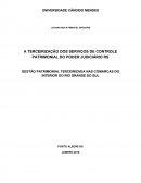 A TERCEIRIZAÇÃO DOS SERVIÇOS DE CONTROLE PATRIMONIAL DO PODER JUDICIÁRIO RS