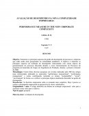 AVALIAÇÃO DE DESEMPENHO NA NOVA COMPLEXIDADE EMPRESARIAL