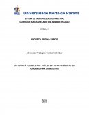 DA ROTINA À FLEXIBILIDADE: ANÁLISE DAS CARACTERÍSTICAS DO FORDISMO FORA DA INDÚSTRIA