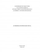 TRABALHO: AS MISÉRIAS DO PROCESSO PENAL