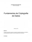 FUNDAMENTOS DE CRIPTOGRAFIA DE DADOS