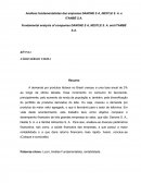 Análises fundamentalistas das empresas DANONE S A, NESTLE S. A. e ITAMBÉ S.A.