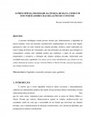 O PRINCÍPIO DA DIGNIDADE DA PESSOA HUMANA COMO UM DOS NORTEADORES DAS RELAÇÕES DE CONSUMO
