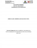 POLUIÇÃO AMBIENTAL EMISSÃO DE GASES POLUENTES DE VEÍCULOS AUTO MOTORES NA CIDADE DE PORTO VELHO RO 2005 A 2015