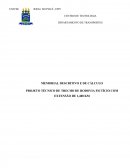 PROJETO TÉCNICO DE TRECHO DE RODOVIA FICTÍCIO COM EXTENSÃO DE 1,480 KM