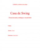 Trabalho e relatório de campo: Casa de Swing Troca de casais, ménage e voyeurismo