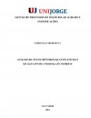 ANÁLISE DO TEXTO MÉTODOS QUANTITATIVOS E QUALITATIVOS: UM RESGATE TEÓRICO