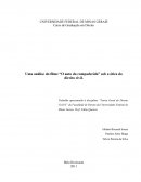 Uma análise do filme “O auto da compadecida” sob a ótica do direito civil.