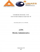 ATPS DIREITO ADMINISTRATIVO