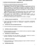 Resumo Direito Administrativo 1