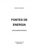 Fontes de Energia