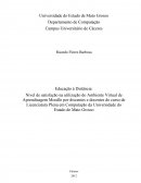 Educação à Distância: Nível de satisfação na utilização do Ambiente Virtual de Aprendizagem Moodle