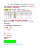 Analise cuidadosamente o resultado da pesquisa salarial referente ao cargo de Técnico Têxtil