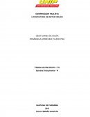 TRABALHO EM GRUPO – TG Texto Cunho Dissertativo - Argumentativo Sobre “Quem É O Ser Humano?”.