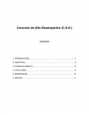 Concreto de Alto Desempenho (C.A.D.)