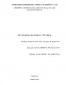 Atividade: Resumo do texto “Uma visão geral do positivismo