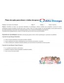 Plano de ação para aprovação de alunos