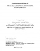 FUNCOES E ATRIBUICOES DOS ATORES DE SEGURANCA PUBLICA