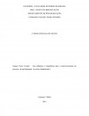 Espaço fisico escolar - sua influencia e importância para o desenvolvimento do processo ensino aprendizagem no ensino fundamental I