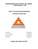 ATPS – Processos Administrativos estatistica