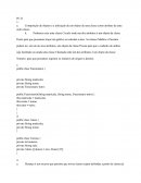 Lista 2 - Programação II