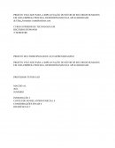 PROJETO VOLTADO PARA A IMPLANTAÇÃO DO SETOR DE RECURSOS HUMANOS EM UMA EMPRESA PRIVADA, DEMONSTRANDO SUA APLICABILIDADE