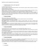 Direito administativo - principios