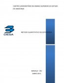 METODOS QUANTITATIVOS