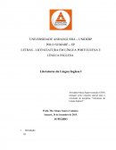 LETRAS - LICENCIATURA EM LÍNGUA PORTUGUESA E LÍNGUA INGLESA.