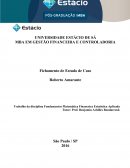 Trabalho da disciplina Fundamentos Matemática Financeira Estatística Aplicada