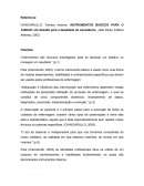 INSTRUMENTOS BÁSICOS PARA O CUIDAR: Um desafio para a qualidade de assistência