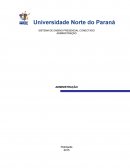 Trabalho apresentado ao Curso Administração da UNOPAR