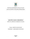 ARRASTÕES: CAUSAS E CONSEQUÊNCIAS ASPECTOS JURÍDICOS, ECONÔMICOS E SOCIAIS