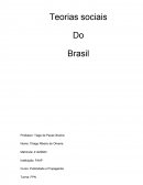Teorias sociais do Brasil- Darcy Ribeiro