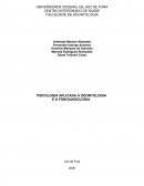 PSICOLOGIA APLICADA À ODONTOLOGIA E À FONOAUDIOLOGIA