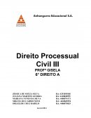 ATPS PROCESSO CIVIL: RAZÕES DE RECURSO