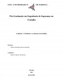 Toxicologia: O ambiente e as doenças do trabalho.