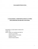 A LEI DE HOOKE, A CONSTANTE ELÁSTICA E A FORÇA RESTAURADORA EM UMA MOLA HELICOIDAL.